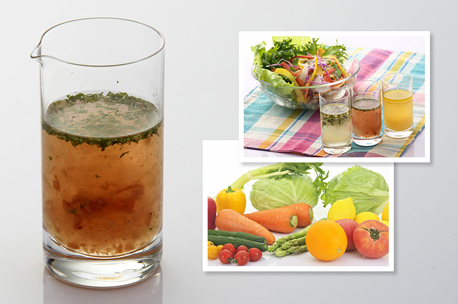 延命酢で作る 梅ドレッシング